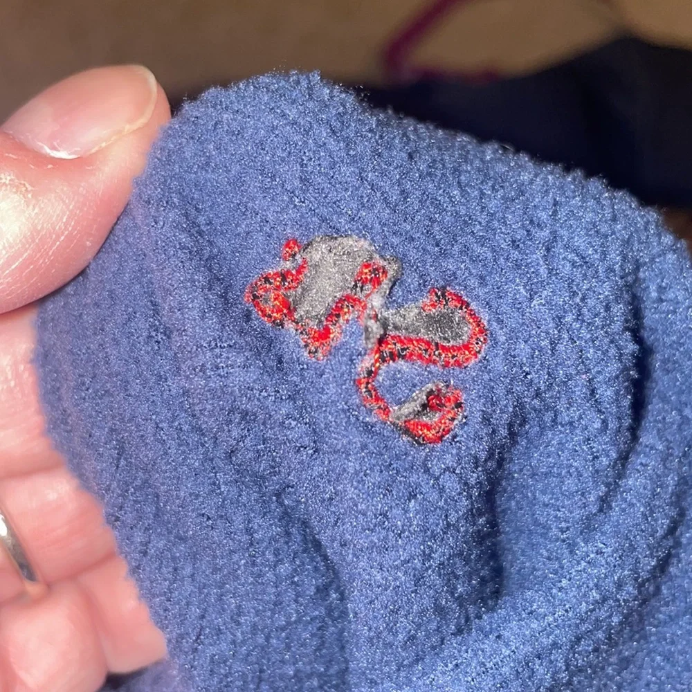 University of Dayton small sweatshirt pullover half zip under armour blue womens - Picture 9 of 9